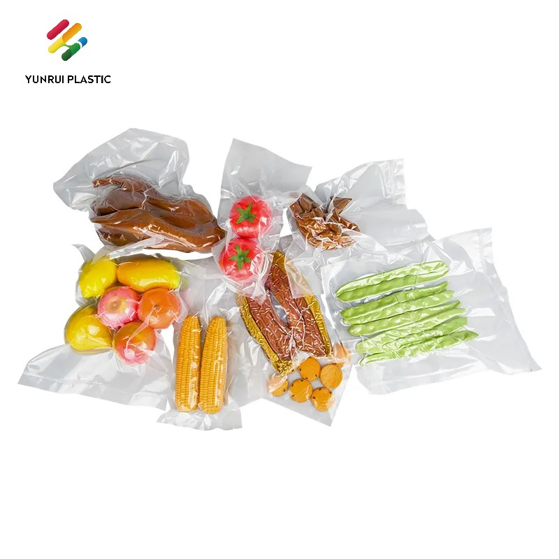 Wholesale Nylon PA PE BPA Free Nylon Compostable Compress Frozen Food Vacuum Storage Transparent Retort Pouch Bag