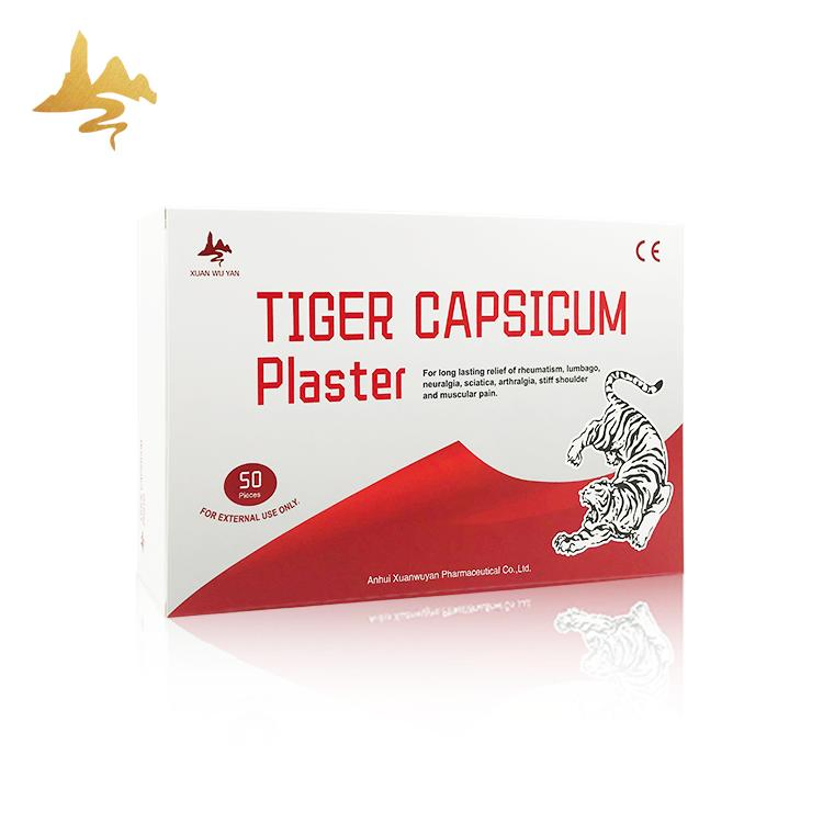 Wholesale Factory Price Herbal Capsicum Tiger Plaster for Arthritis Pain Relief