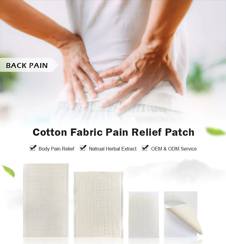 Pain Relief Plaster Front