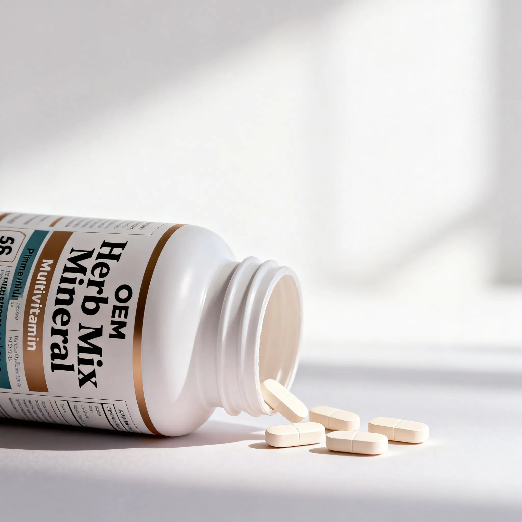 Essential Nutritional Vitamin Tablet Mix for Enhanced Energy and Vitality