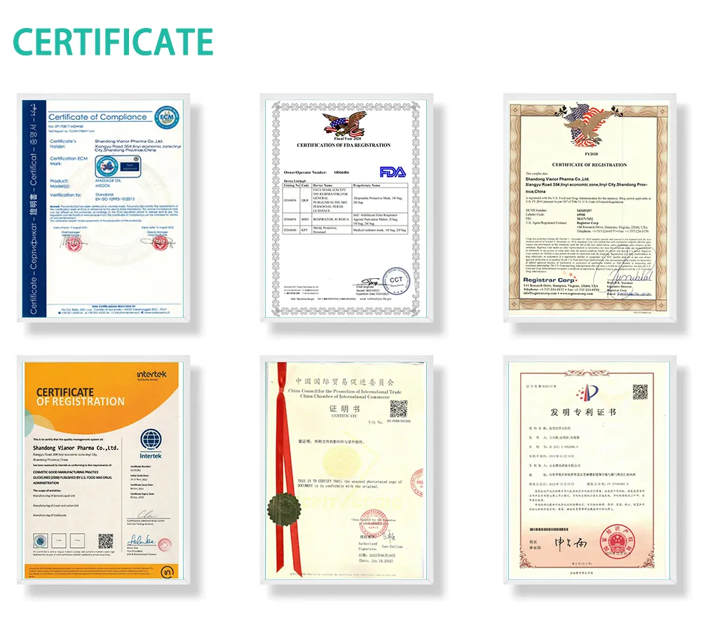 Certifications