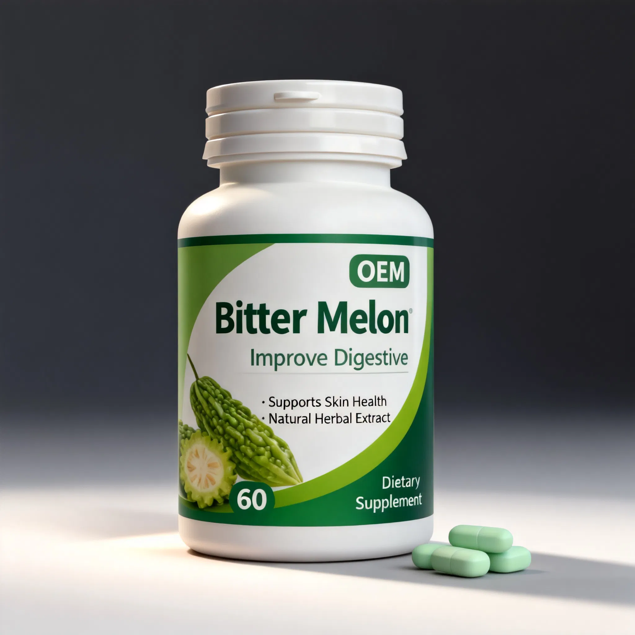 Bitter Melon Tablets for Weight Management Lifestyle Herbal Wellness Support Bulk Wholesale OEM Supplier