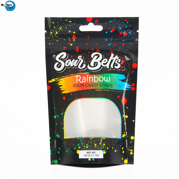 Gravure Printing Herbal Bath Packaging Four Side Seal Gusset Bag