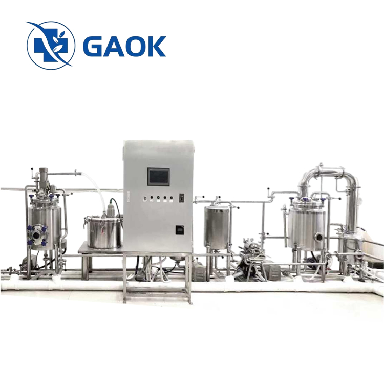 Affordable Ultrasonic Extraction Line for Herbal Seed Tinctures