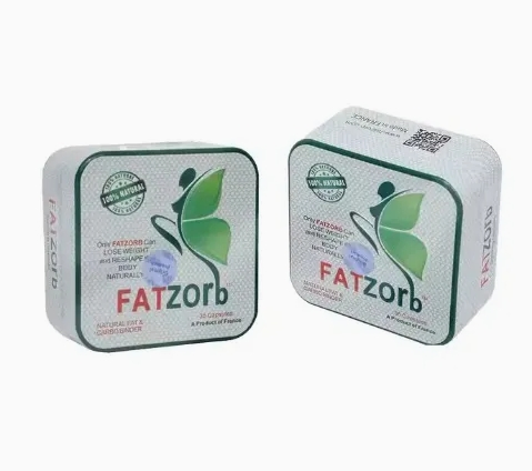 OEM Fatzorb Natural Herbal Weight Loss Capsules Strong Detox Diet Slimming Capsules Fat Burner Pills Plant Extract for Weight Loss
