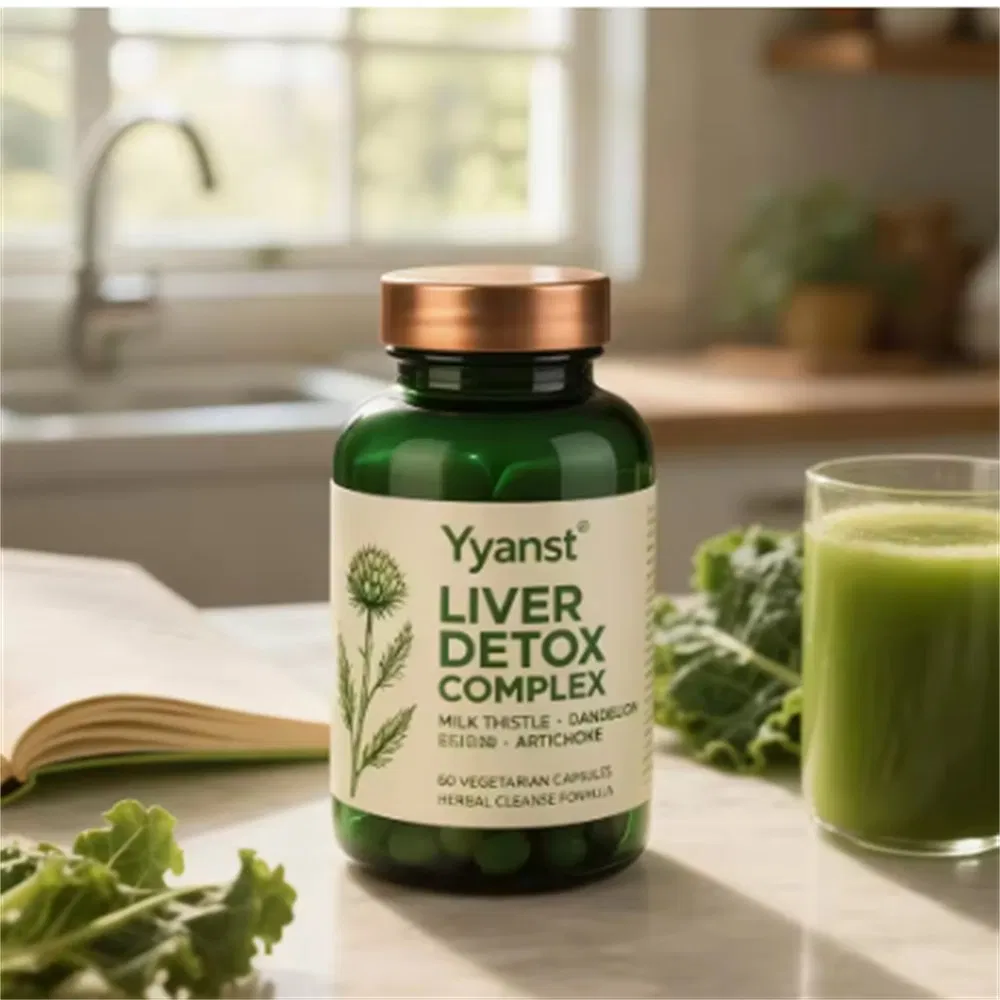 OEM/ODM Adults Natural Herbal Liver Detox Cleansing and Repair Supplement Capsules