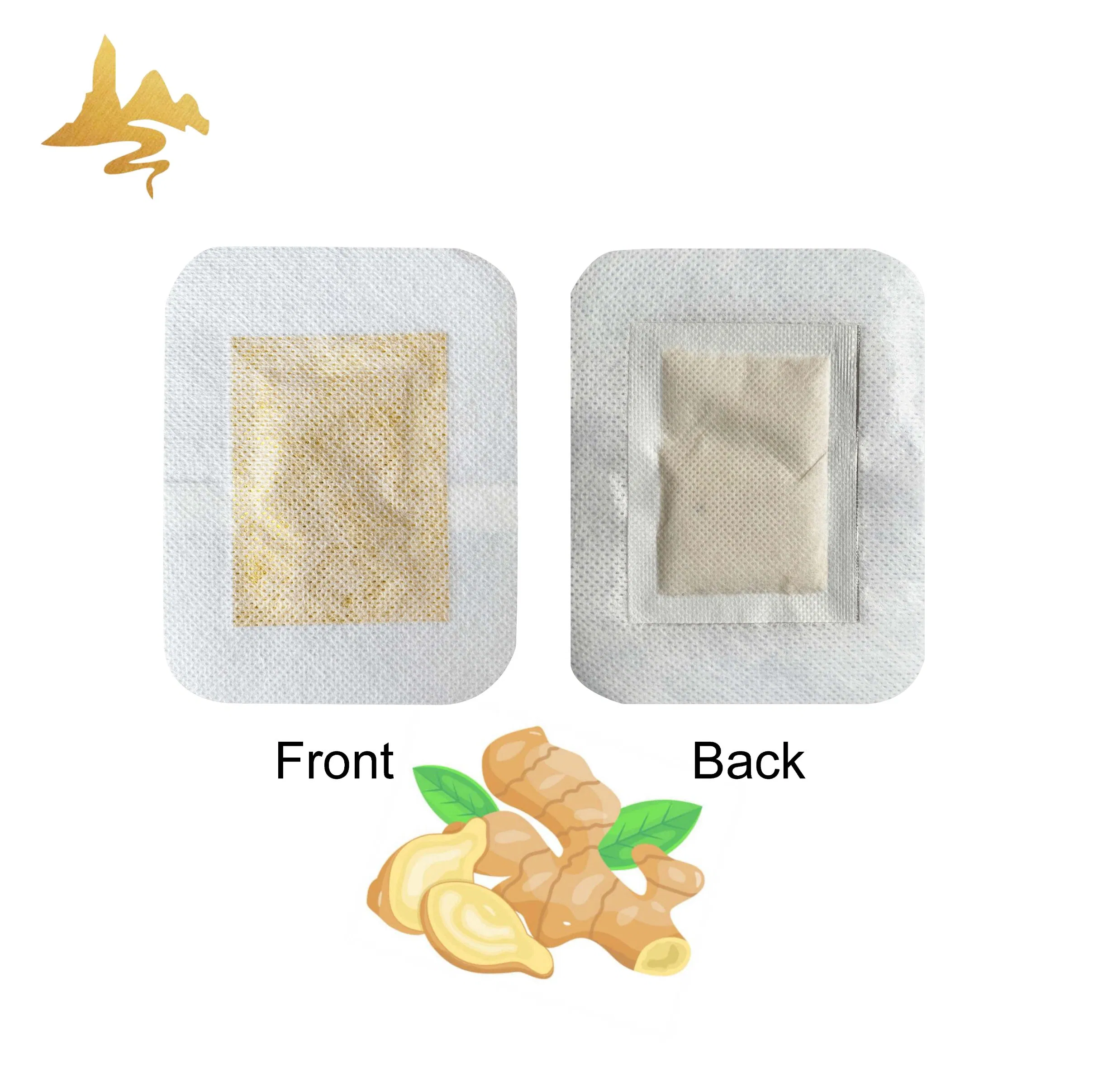Hot Selling Vinegar Bamboo Healthy 2-in-1 Ginger Detox Foot Patch