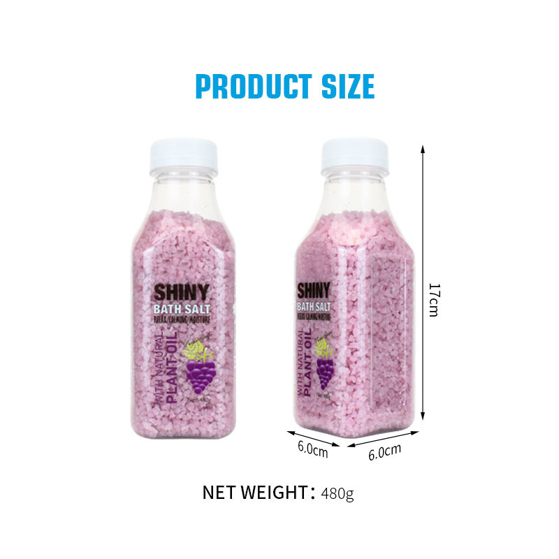 Organic Crystal Body Wash Natural Himalayan Herbal Epsom Bath Sea Salt