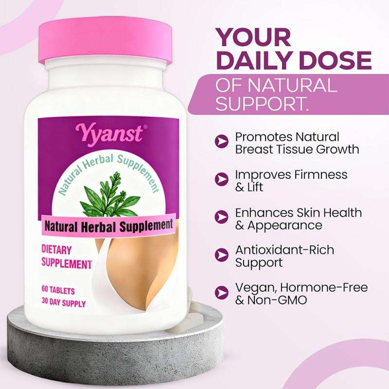 Natural Herbal Supplement - Promotes Breast Development - Breast Enhancement Tablet