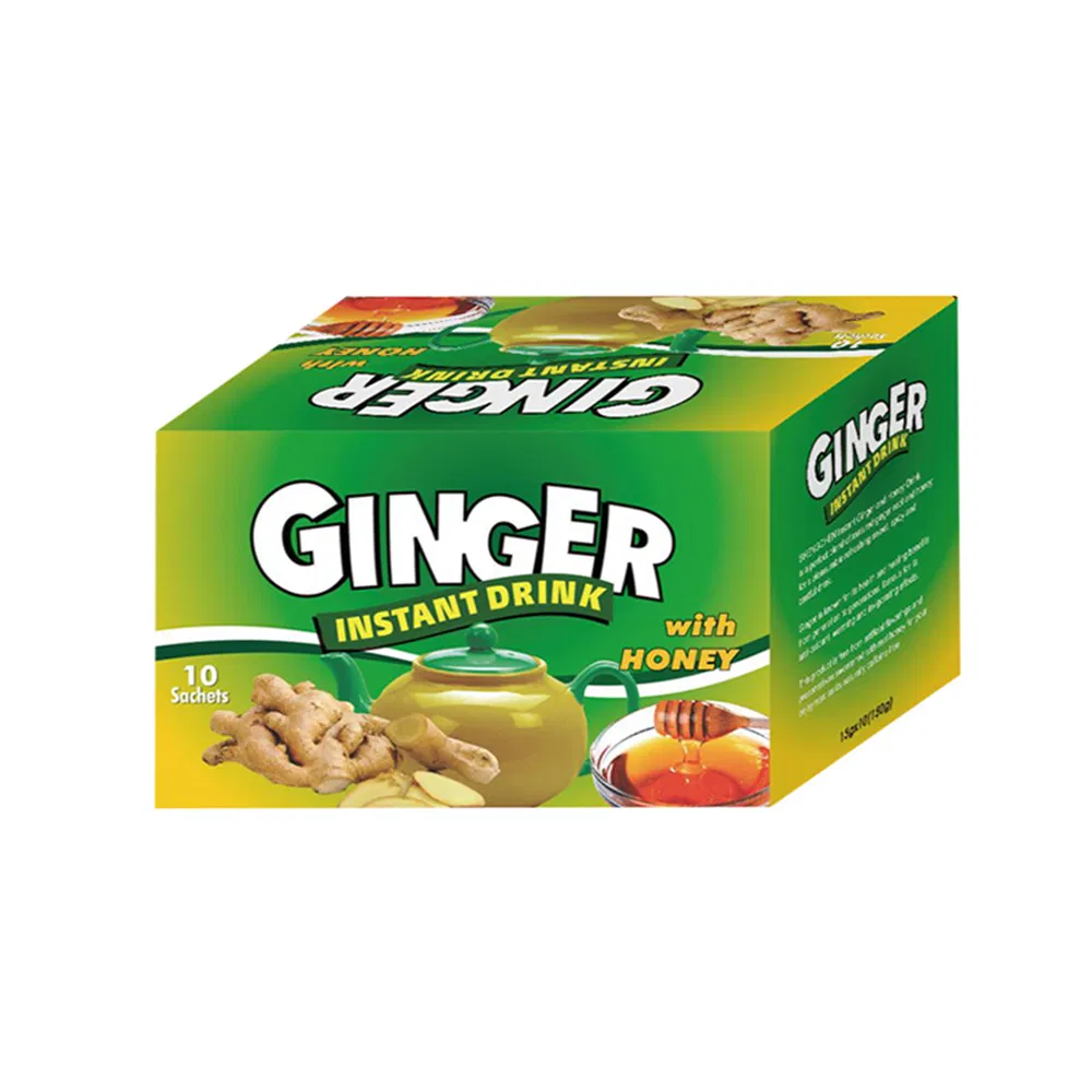Instant Honeyed Ginger Herbal Drink Mix for Wellness