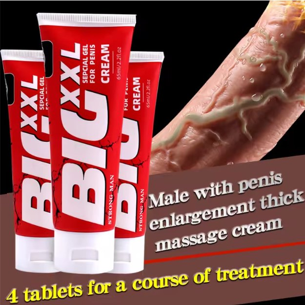 XXL Men's Personal Care Essential Oil Massage Ointment for Big Thick Long Hard Penis Exercise Care