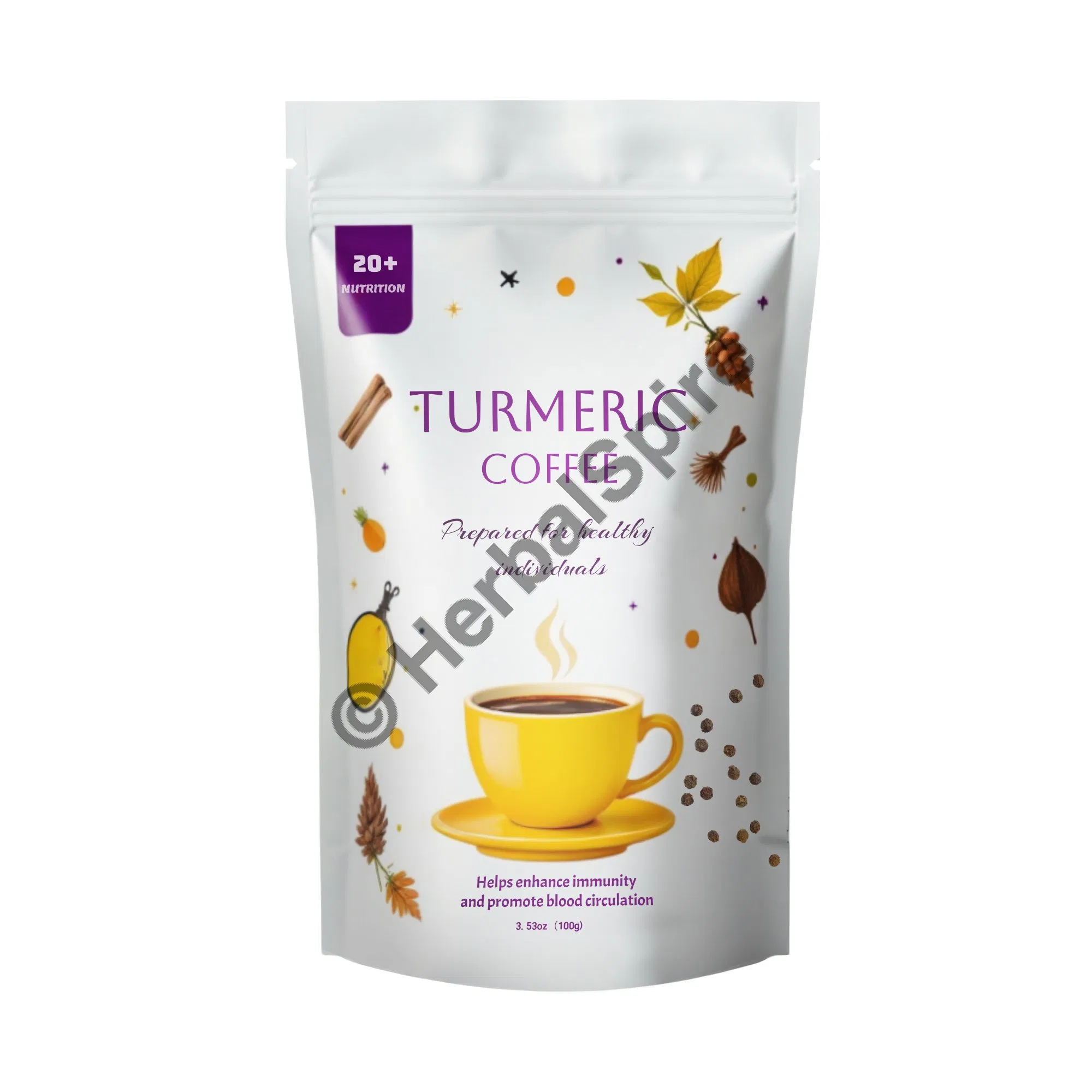 Turmeric Coffee Immune Support Antioxidant Wellness Drink Mix