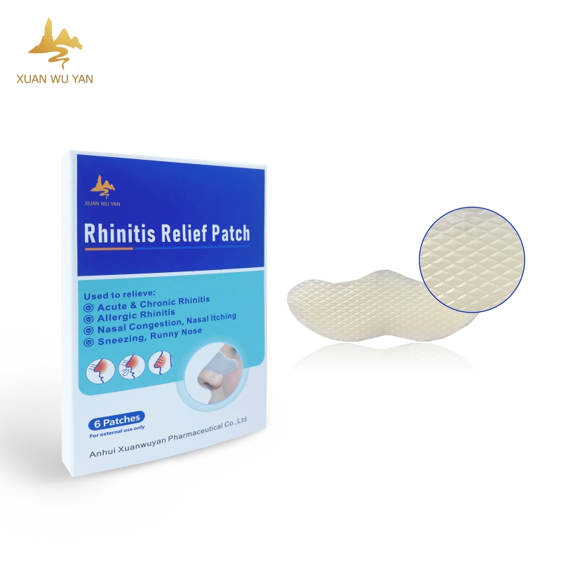 Customization Product Sleep Nose Congestion White Hydrogel Rhinitis Relief Patch