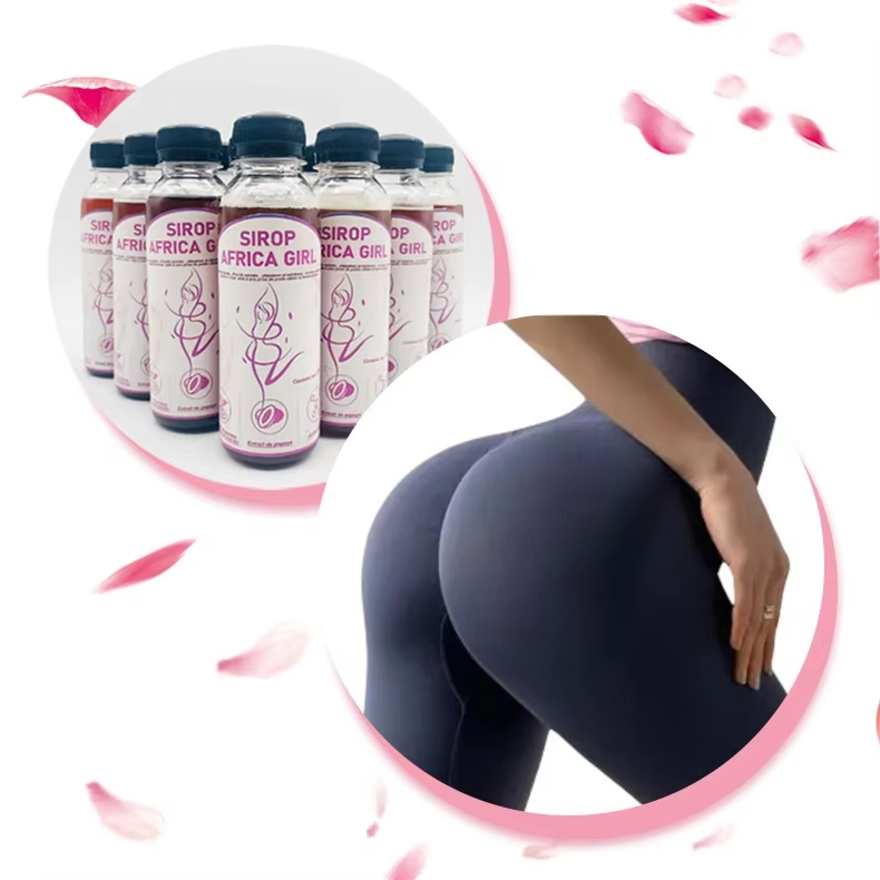 Natural Buttock Boosting Syrup Booty Enhancement Herbal Blend Syrup with Collagen Vitamin