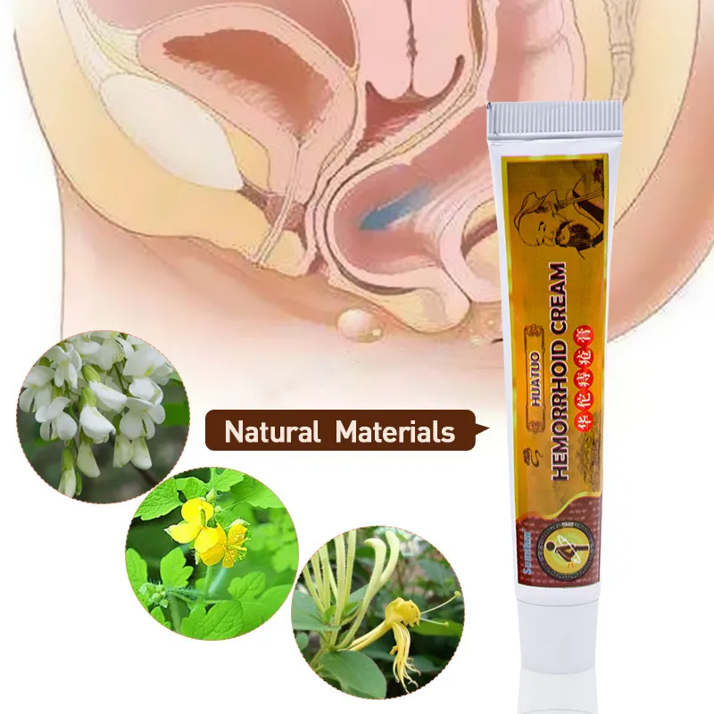 Natural Herbal Extract Hemorrhoid Ointment