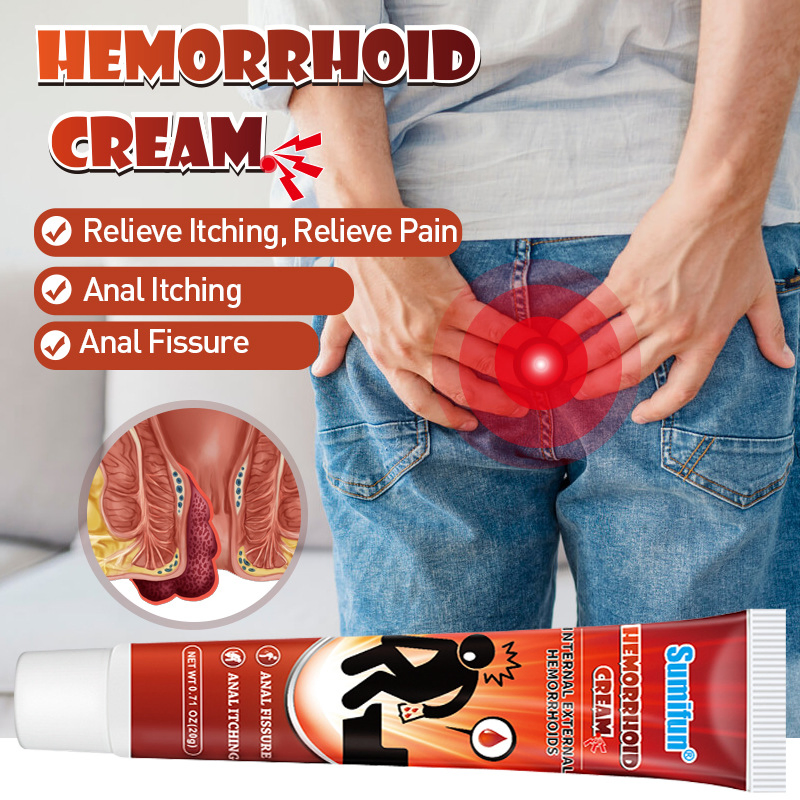 Herbal Hemorrhoid Ointment Health Care Product
