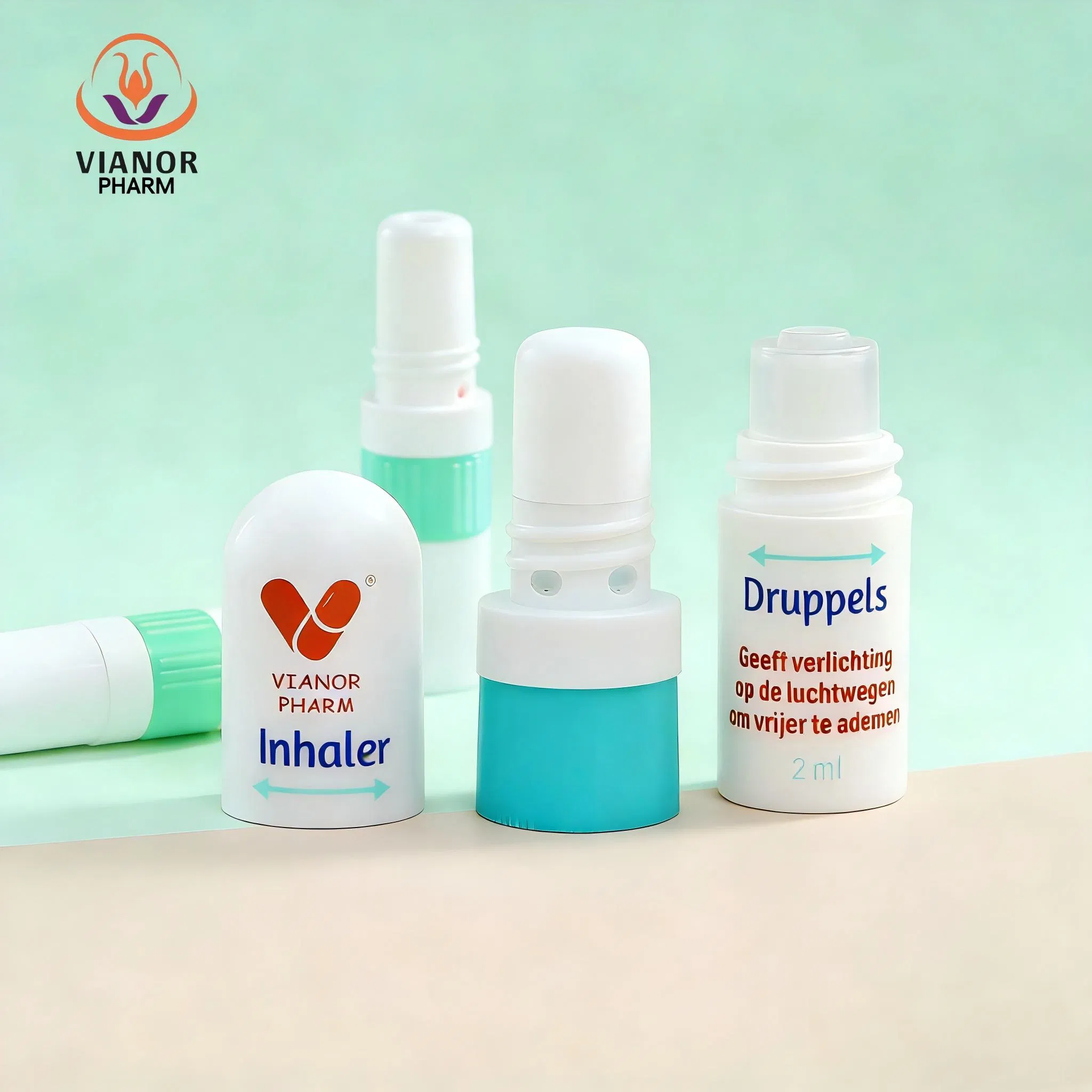Menthol Oil Inhaler Non-Medicated on-The-Go Nasal Stick