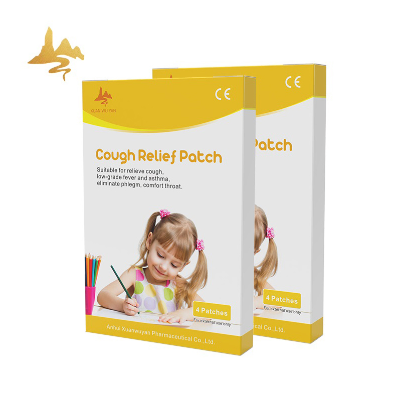 Basic Customization Chinese Traditional Herbs Eliminate Phlegm Coughing Relief Patch for Baby