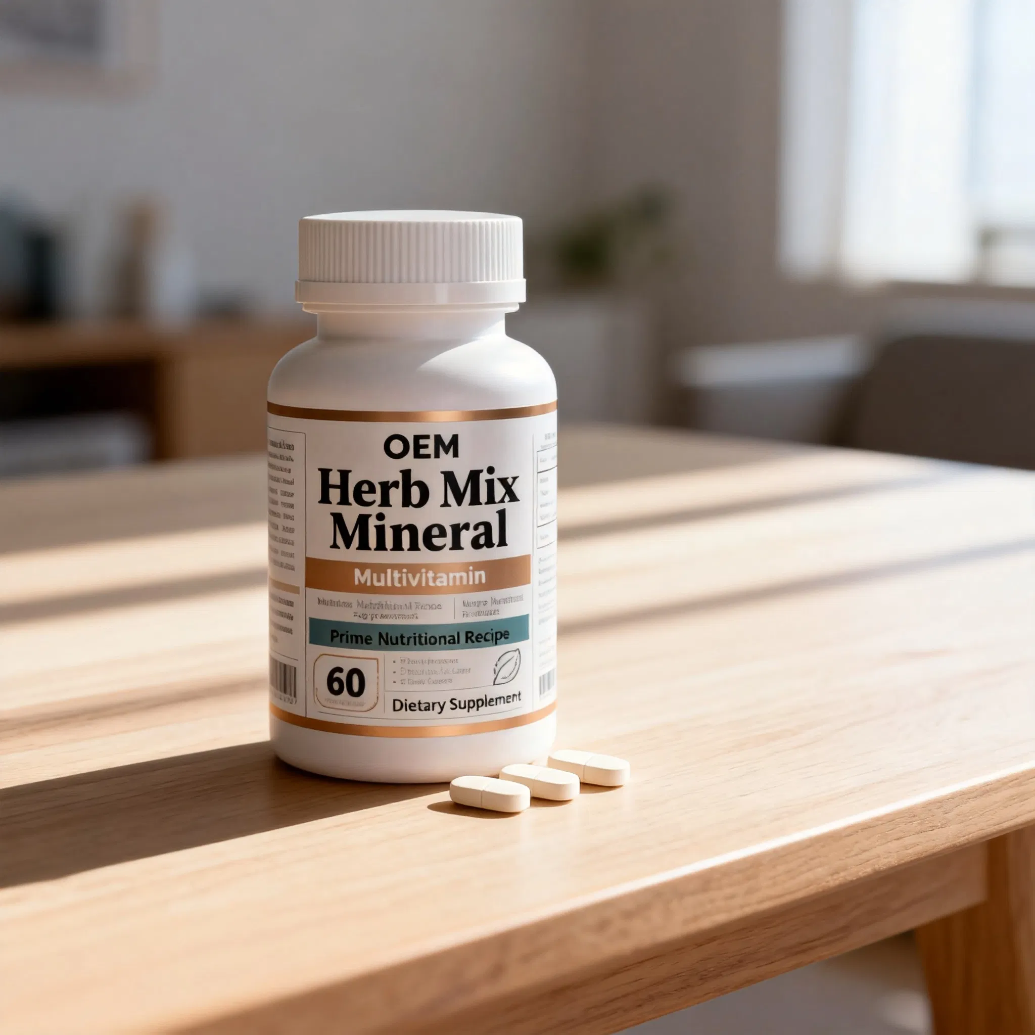 Essential Nutritional Vitamin Tablet Mix for Enhanced Energy and Vitality