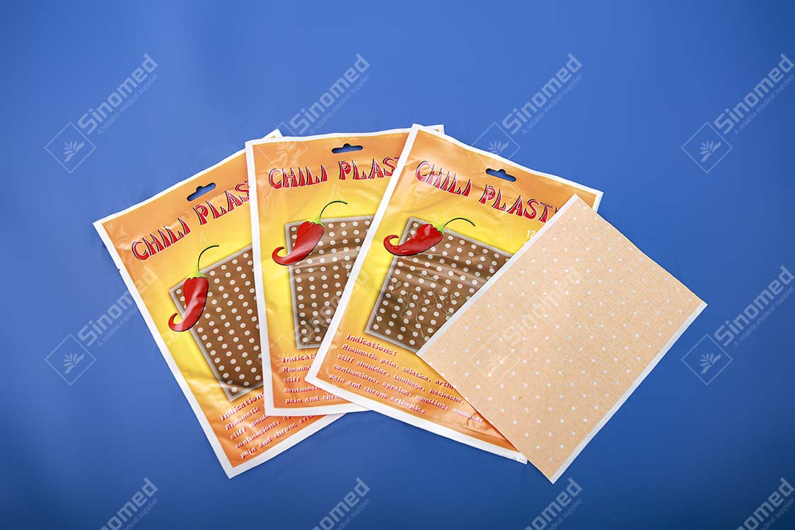 Muscle Pain Relief Patch with Chili Herbal Medicine Capsicum Plaster