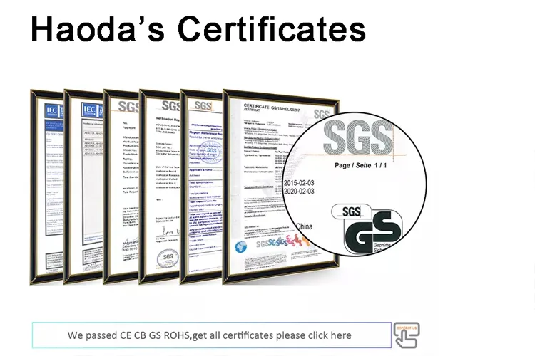 Quality Certifications