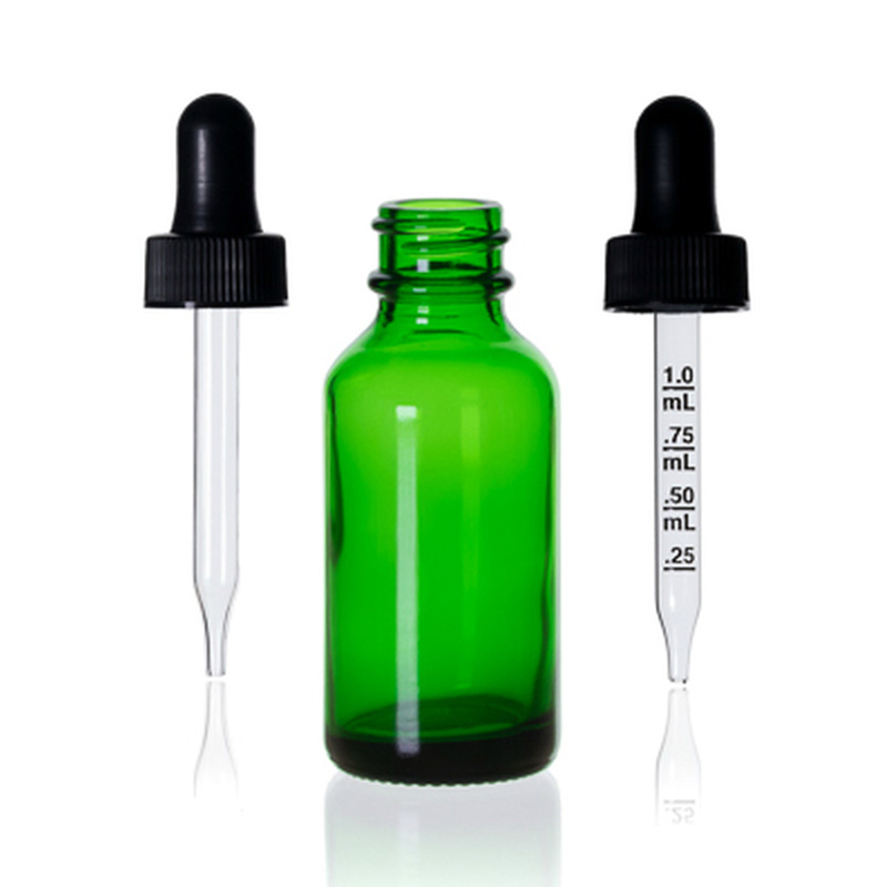 Glass Herb Oil for Anxiety Medicine Tincture Bottle with Dropper