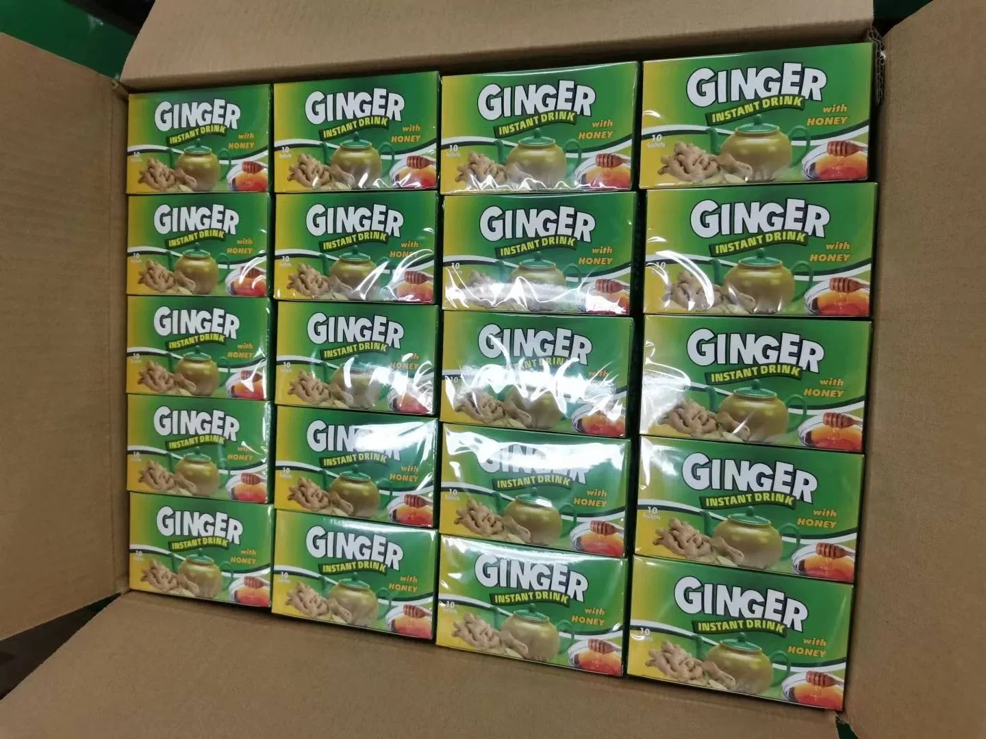 Instant Honeyed Ginger Herbal Drink Mix for Wellness