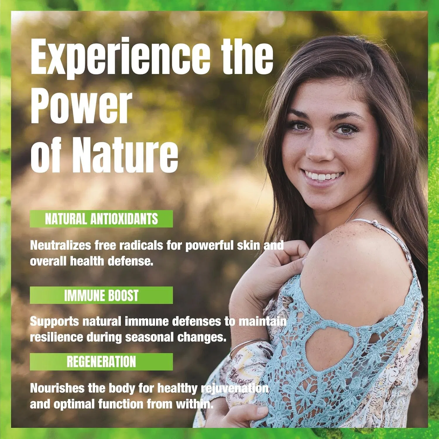 Health Supplement Cactus Lychee Seaweed Algae Acai Curcumin Black Seed Oil Oregano Ashwagandha 20-in-One Herbal Extract. OEM