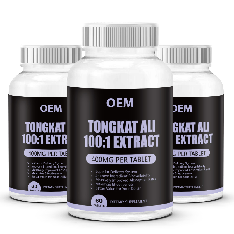 Private Label OEM Tongkat Ali Tablets Customized Natural Herbal Supplements Factory Supplier