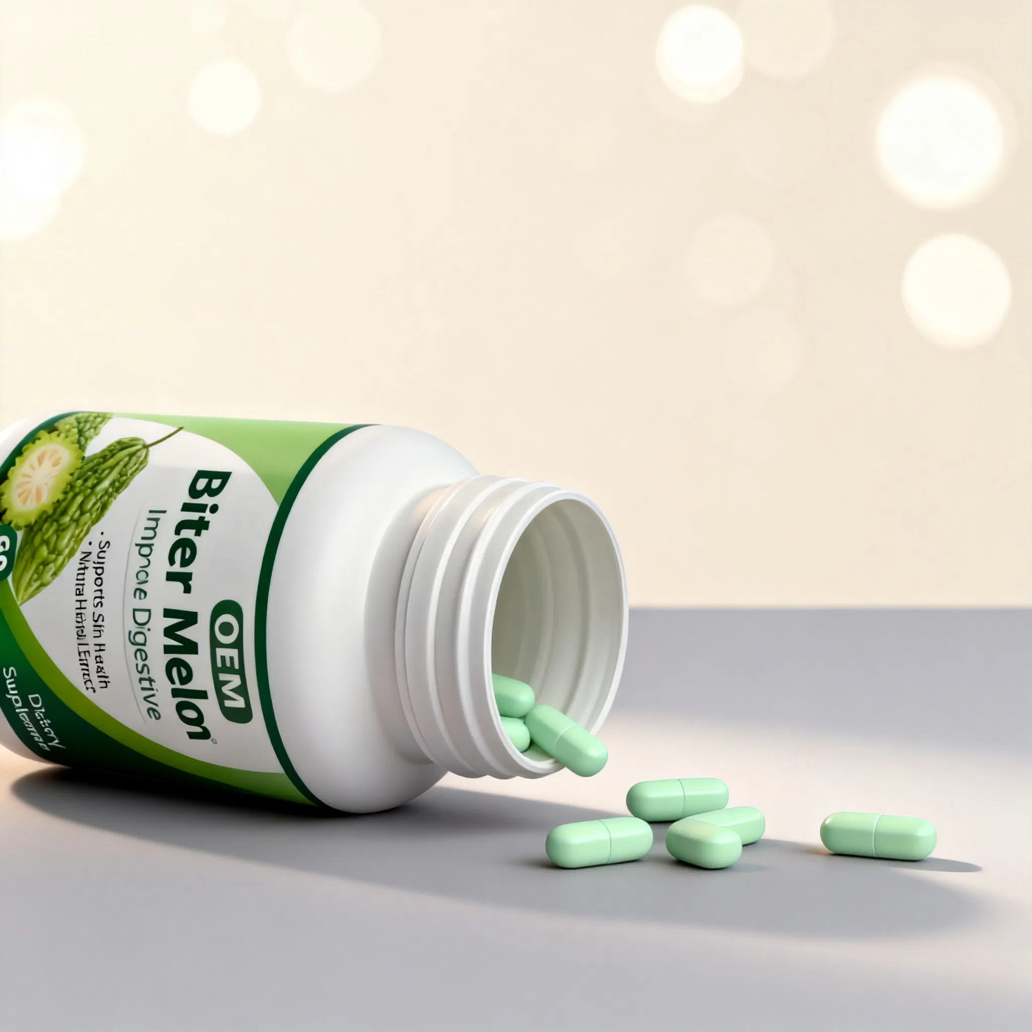 Bitter Melon Tablets for Weight Management Lifestyle Herbal Wellness Support Bulk Wholesale OEM Supplier