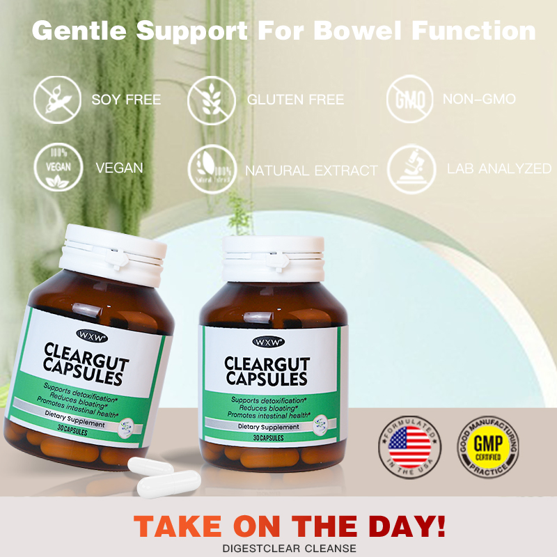 Natural Detox Herbal Slimming Pills for Gut Health and Slimming Support