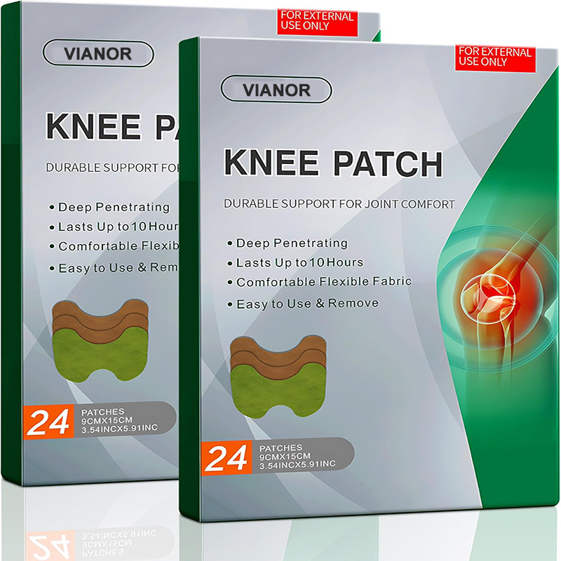 Good Selling Herbal Knee Pain Relief Patch Natural Muscle Plaster for Health Care