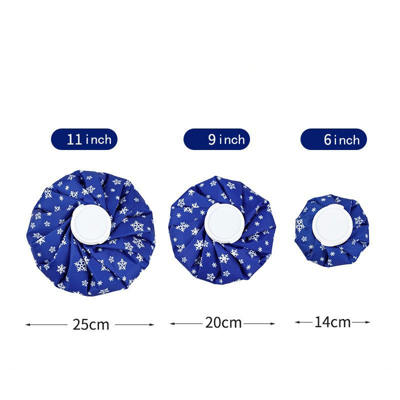 Medical Grade Cold Compress Bag for Post Surgery Swelling Reduction with Secure Closure Leak Proof Design