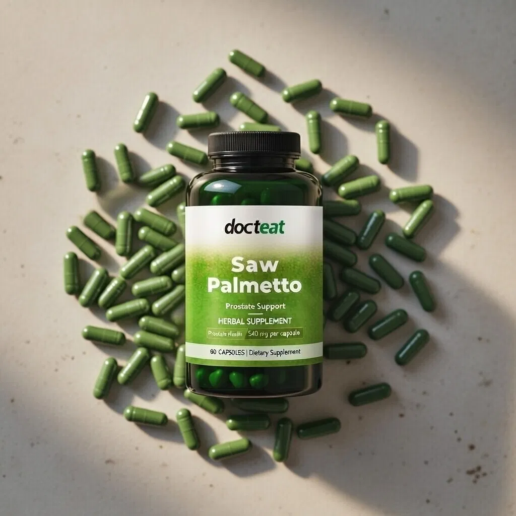 Saw Palmetto 540mg Capsules Prostate Health Support Herbal Supplement Saw Palmetto