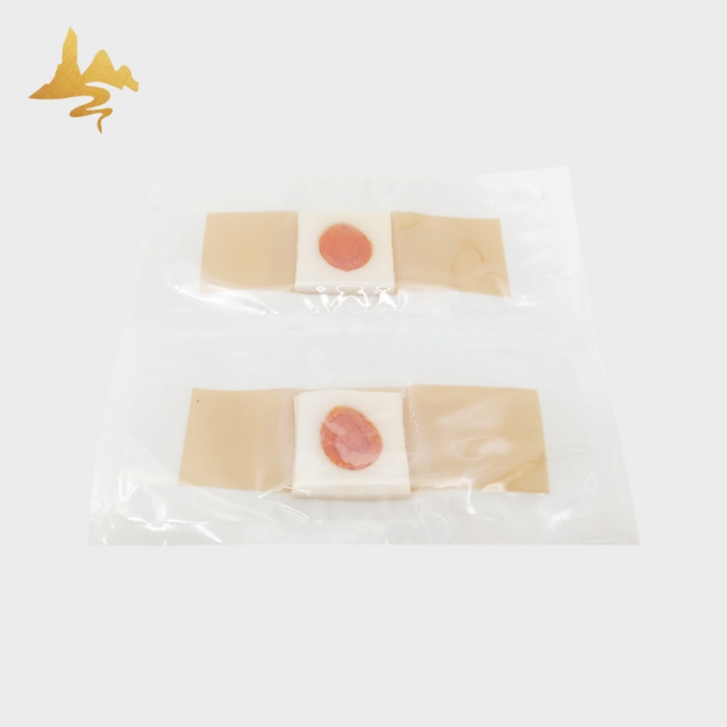 Chinese Herbal Salicylic Acid Spunlace Fabric Foot Removing Corn Removal Plaster