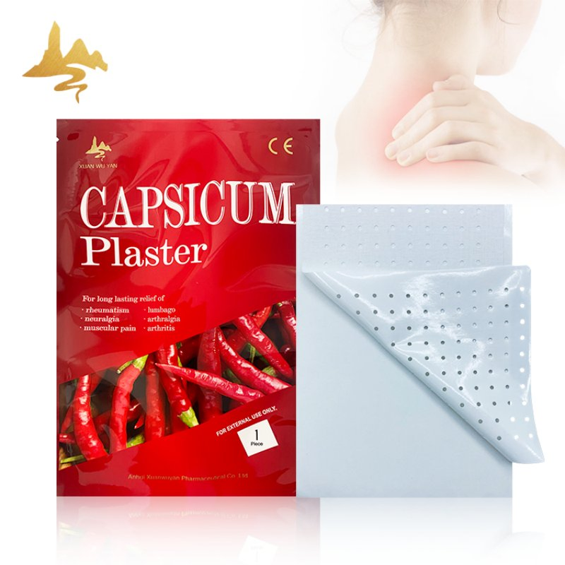 Chinese Factory Herbal Menthol Extract Pain Relief Porous Hot Capsicum Plaster