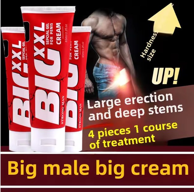 XXL Men's Personal Care Essential Oil Massage Ointment for Big Thick Long Hard Penis Exercise Care