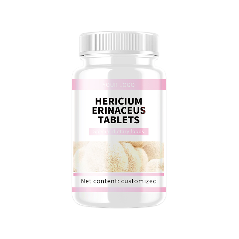 OEM Hericium Erinaceus Tablets Herbal Extractionenhance Gastric Motility
