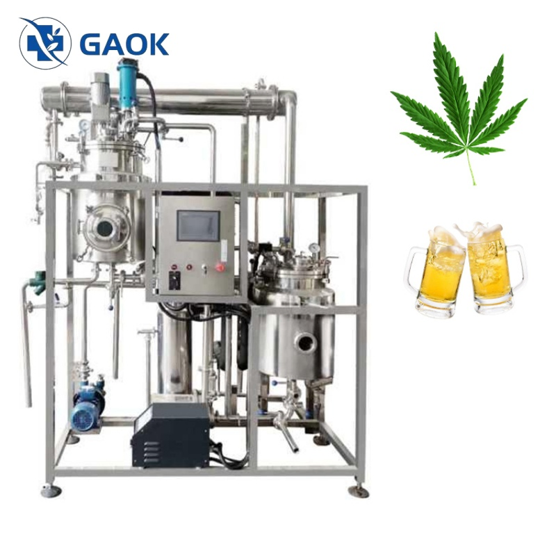 Affordable Ultrasonic Extraction Line for Herbal Seed Tinctures