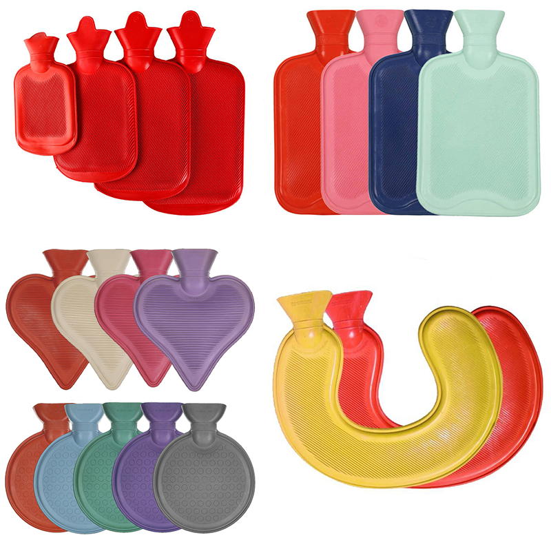 Reusable Rubber Warm Hot-Water Bag Compress