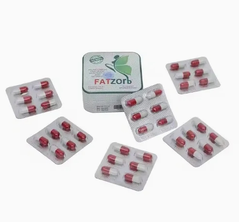 OEM Fatzorb Natural Herbal Weight Loss Capsules Strong Detox Diet Slimming Capsules Fat Burner Pills Plant Extract for Weight Loss