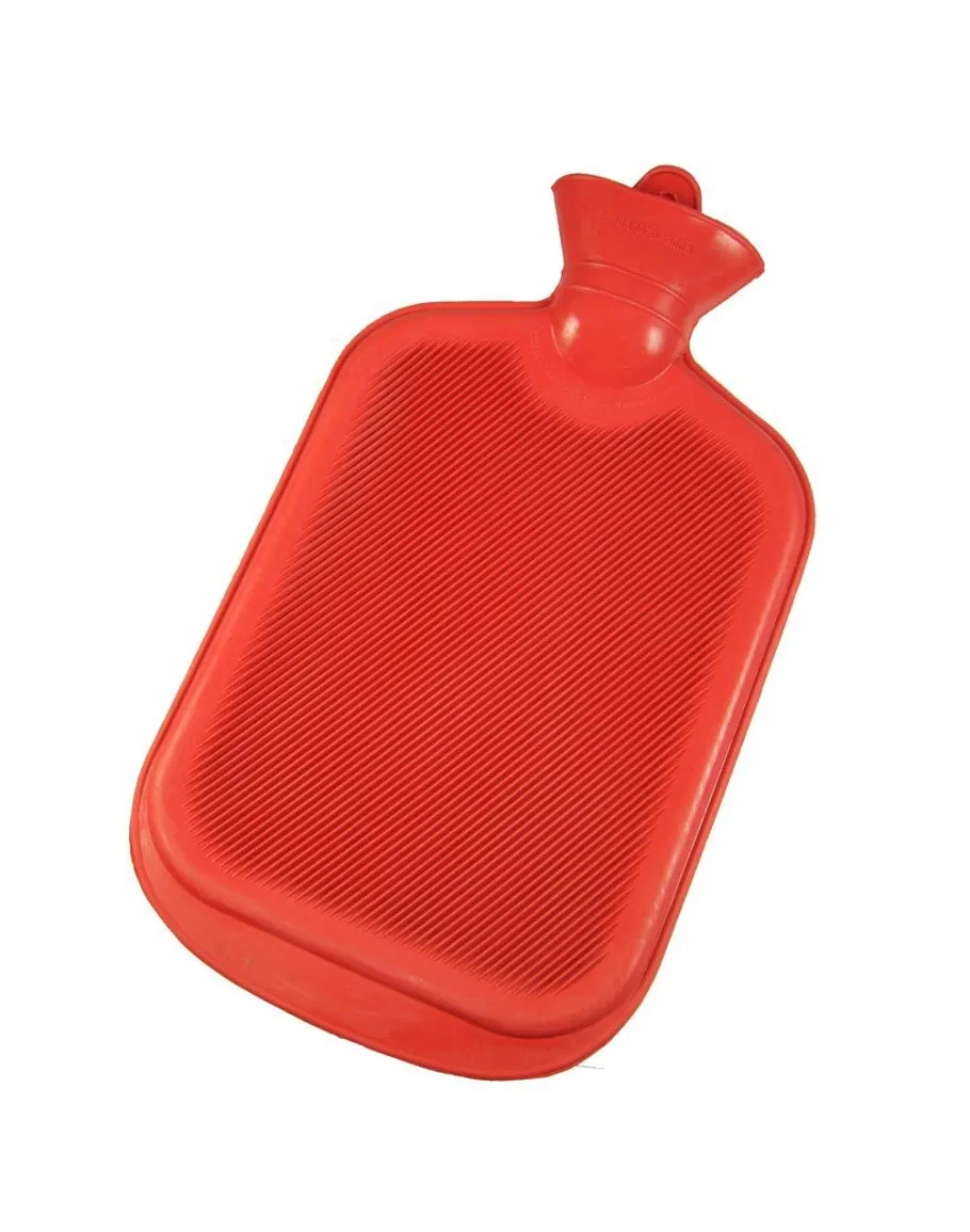 Hot Water Bottle Reusable Rubber Warm Hot-Water Bag Compress with Fur Cloth Cover
