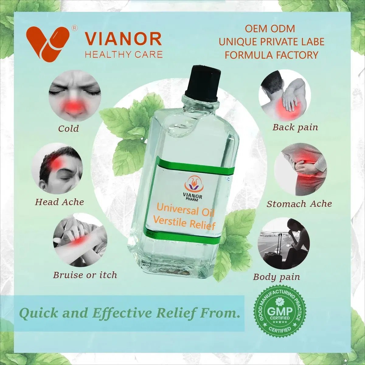 Repellent Oil Three Generations of Baby Bites Itching Children'anti-Mosquito Bites