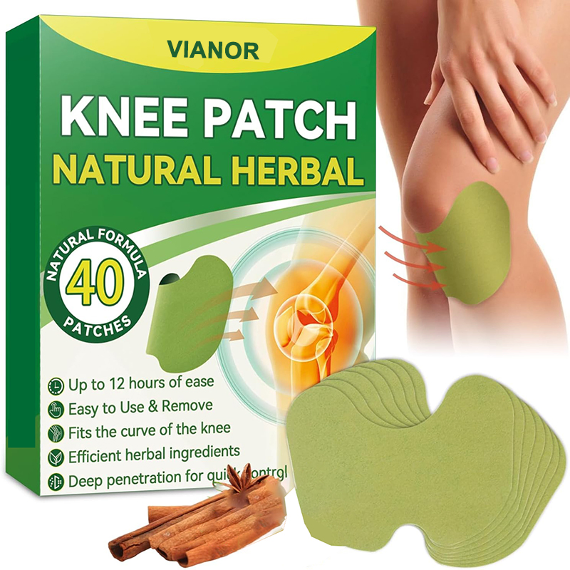 Good Selling Herbal Knee Pain Relief Patch Natural Muscle Plaster for Health Care