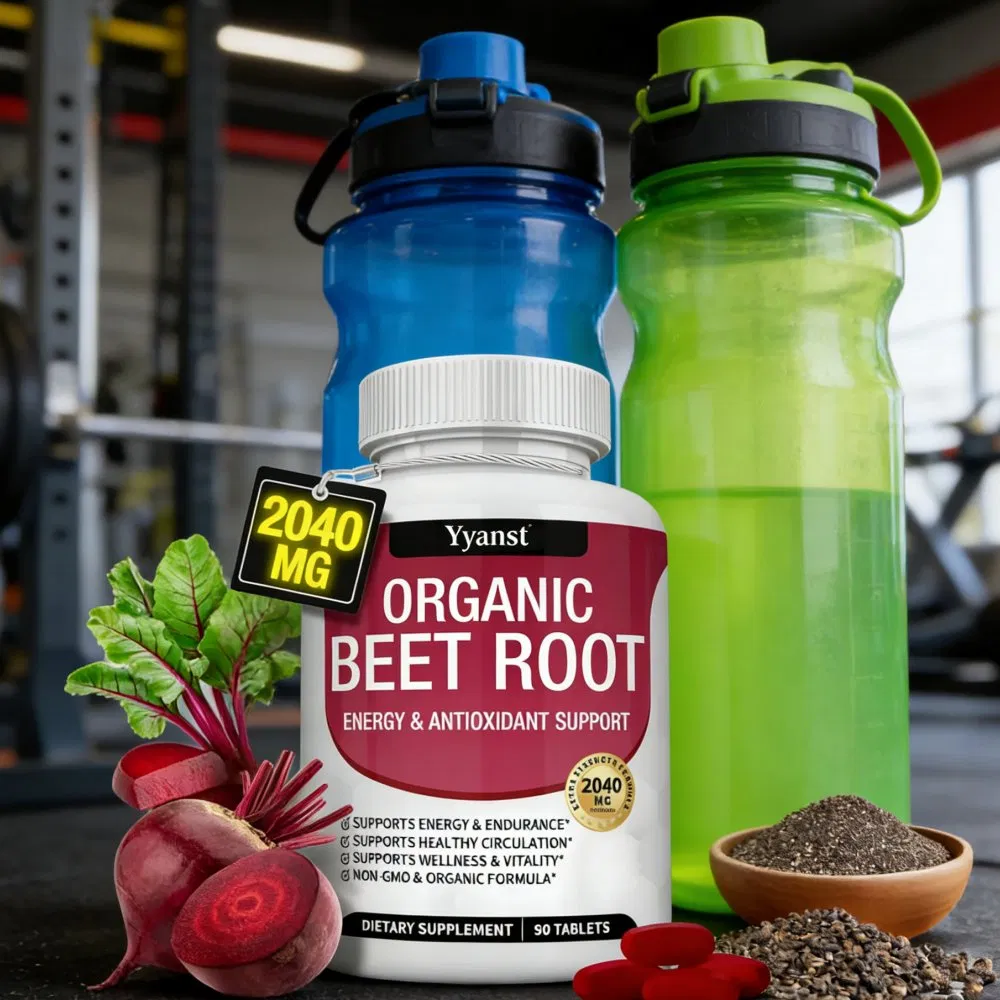 OEM/ODM Natural Beetroot Extract Dietary Fiber Herbal Supplement Tablets