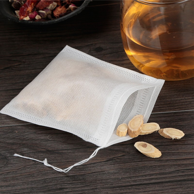 5.5*7cm Reusable and Single-Use Non-Woven Filter Bag for Chinese Herbal Tea Foot Bath Food and Beverage Products