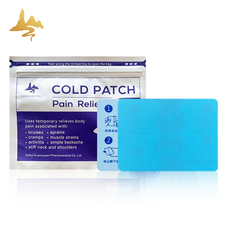 Chinese Factory Disposable Natural Herbal Menthol Plaster Pain Relief Cold Patch