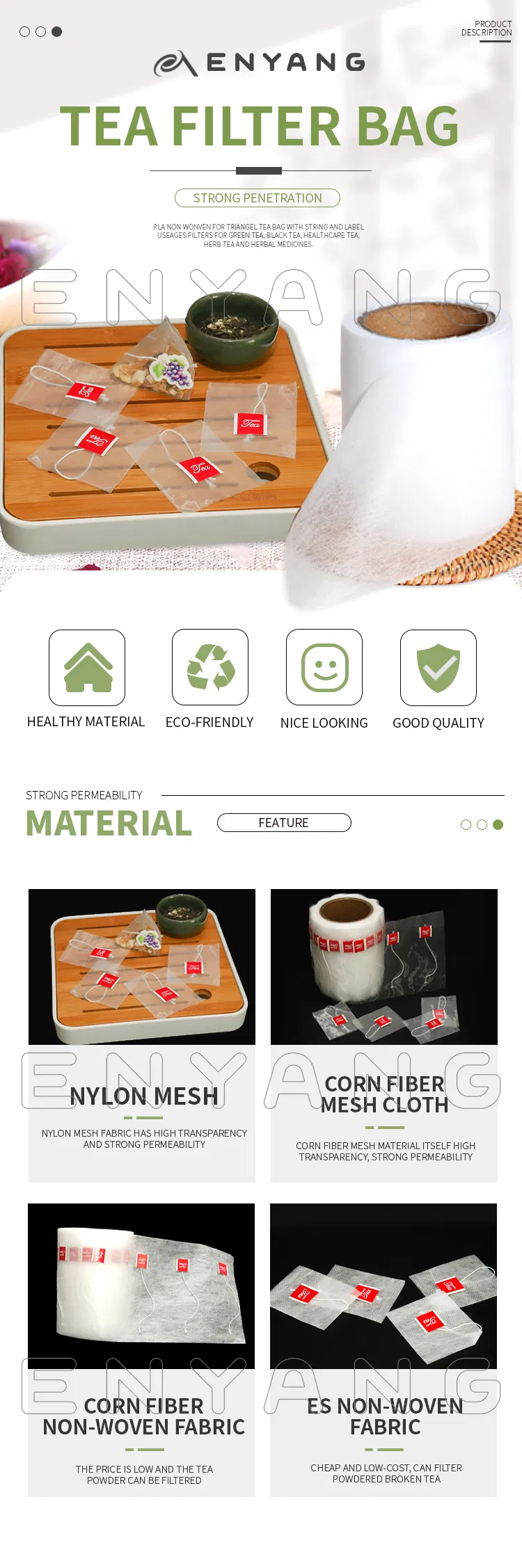 Tea Filter Paper Bags