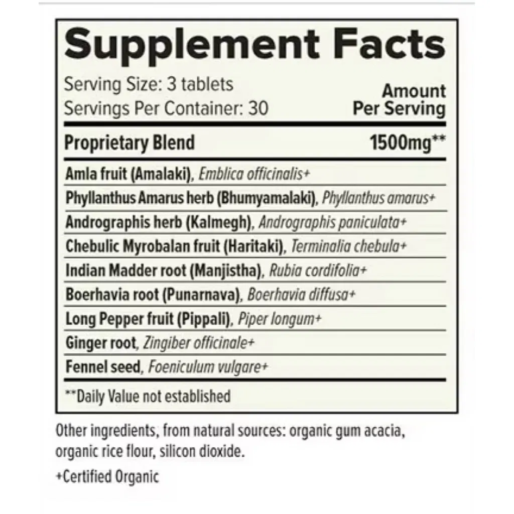 Herbal Tablets Detail 2