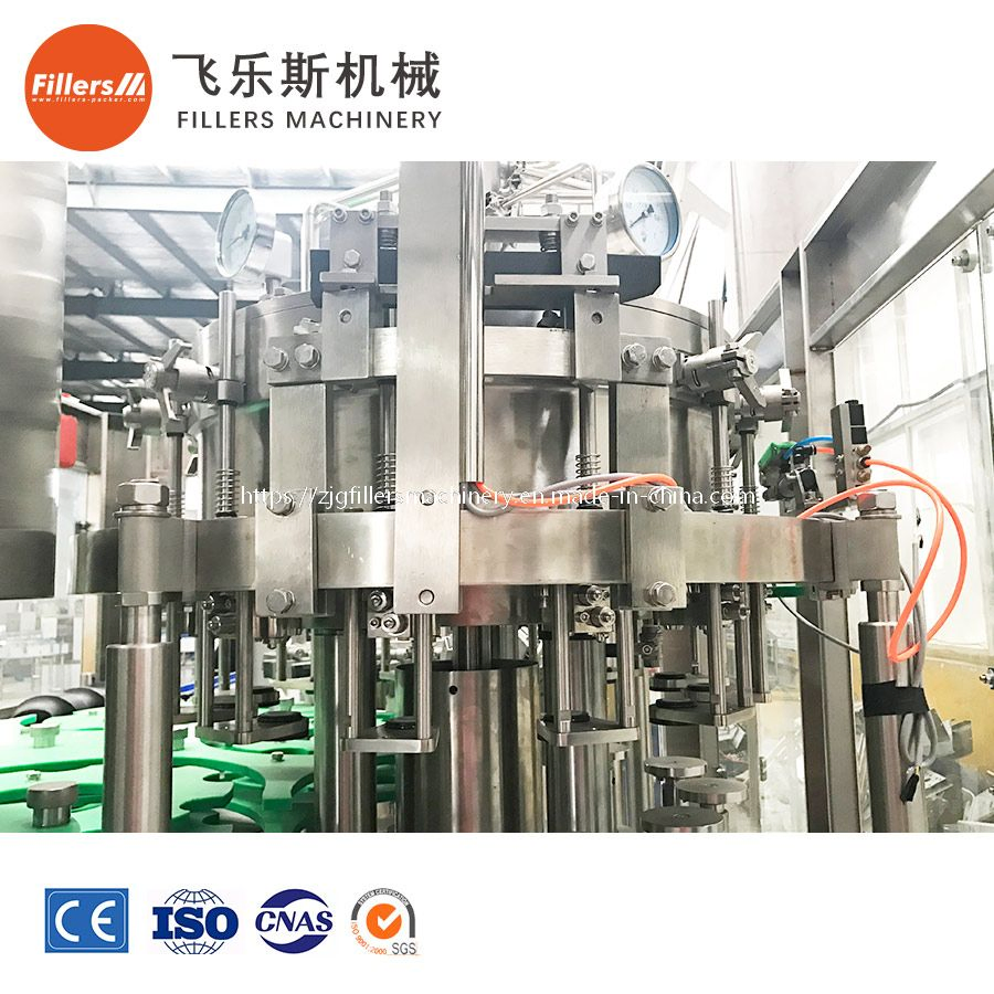 Automatic Sparkling Herbal Whiskey Tincture Water Wine Oil Juice Liquid Filling Machine